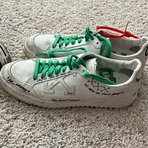 Off white 2.0 sharpie distressed